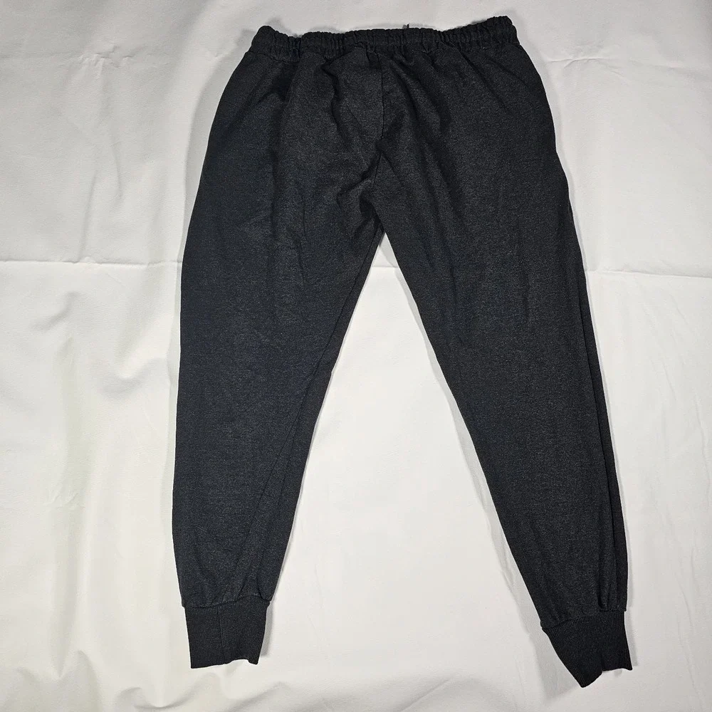 True Religion Sweatpants Mens Large Black Joggers‎ Logo Graphic Lounge Pants